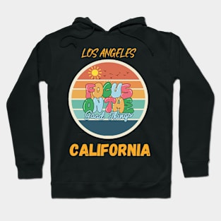 Los Angeles California Good Beaches Hoodie